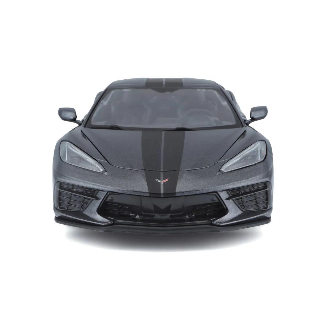 Maisto Chevrolet Corvette Stingray 2020 - Grey 1:18 Modell - Artexio