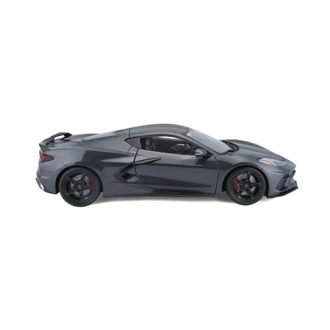 Maisto Chevrolet Corvette Stingray 2020 - Grey 1:18 Modell - Artexio