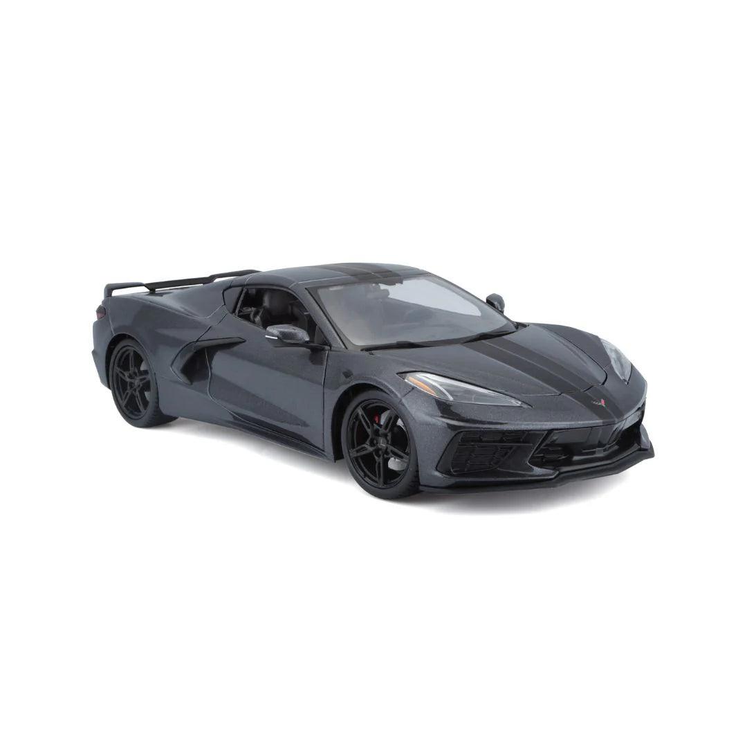 Maisto Chevrolet Corvette Stingray 2020 - Grey 1:18 Modell - Artexio