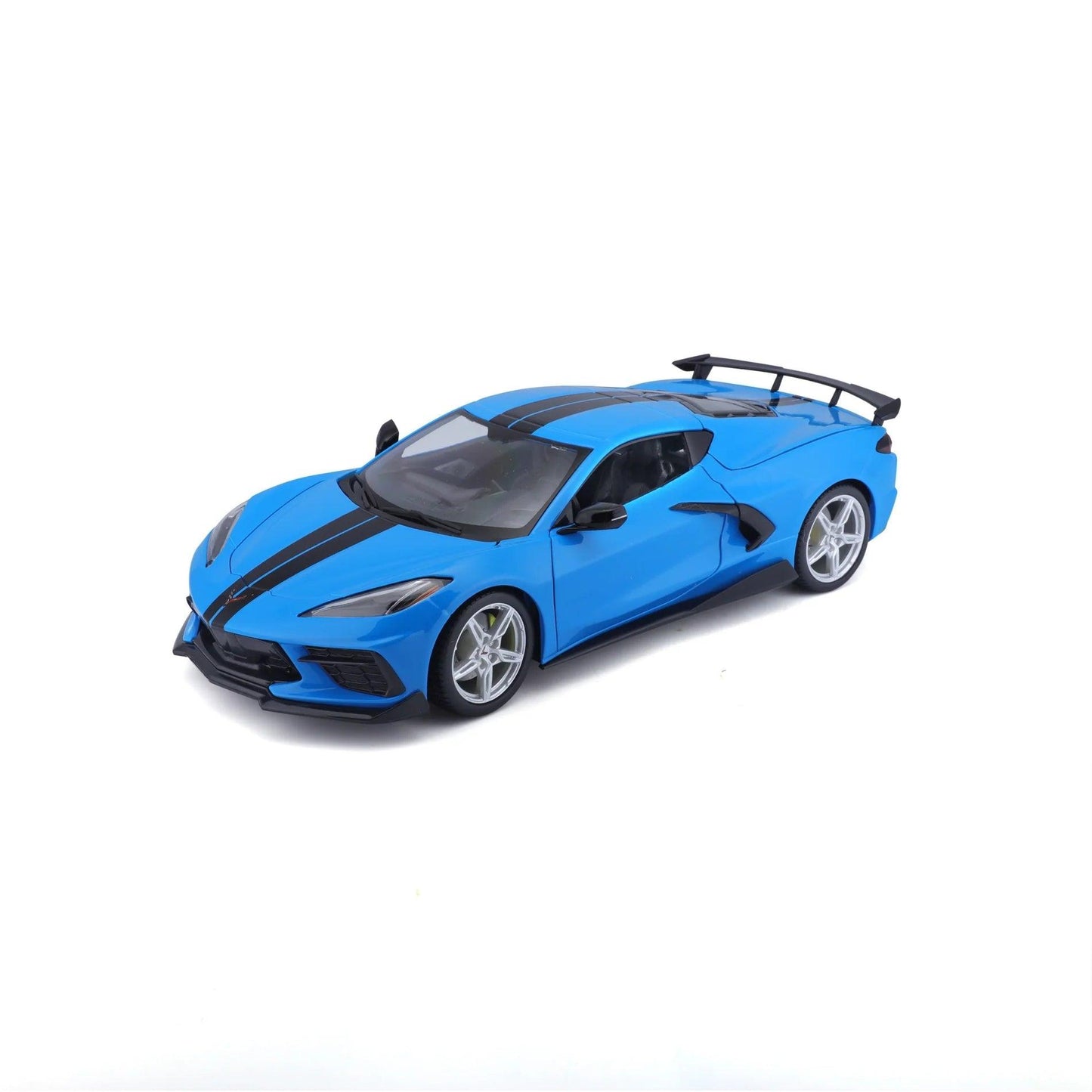 Maisto Chevrolet Corvette Stingray (High Wing) 2020 - Blue 1:18 Modell - Artexio