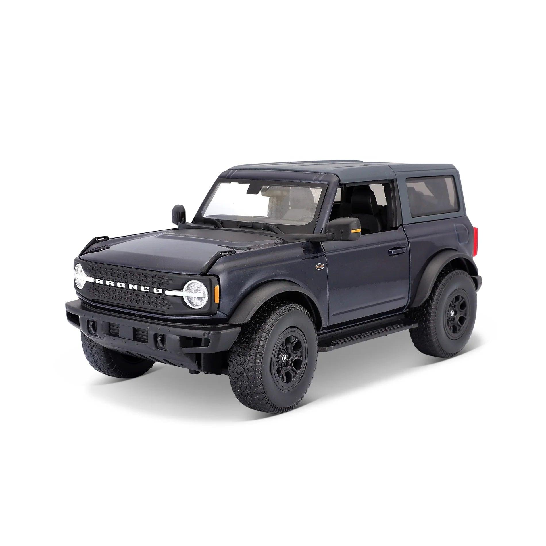 Maisto Ford Bronco Wildtrak 2021 - Blue 1:18 Modell - Artexio