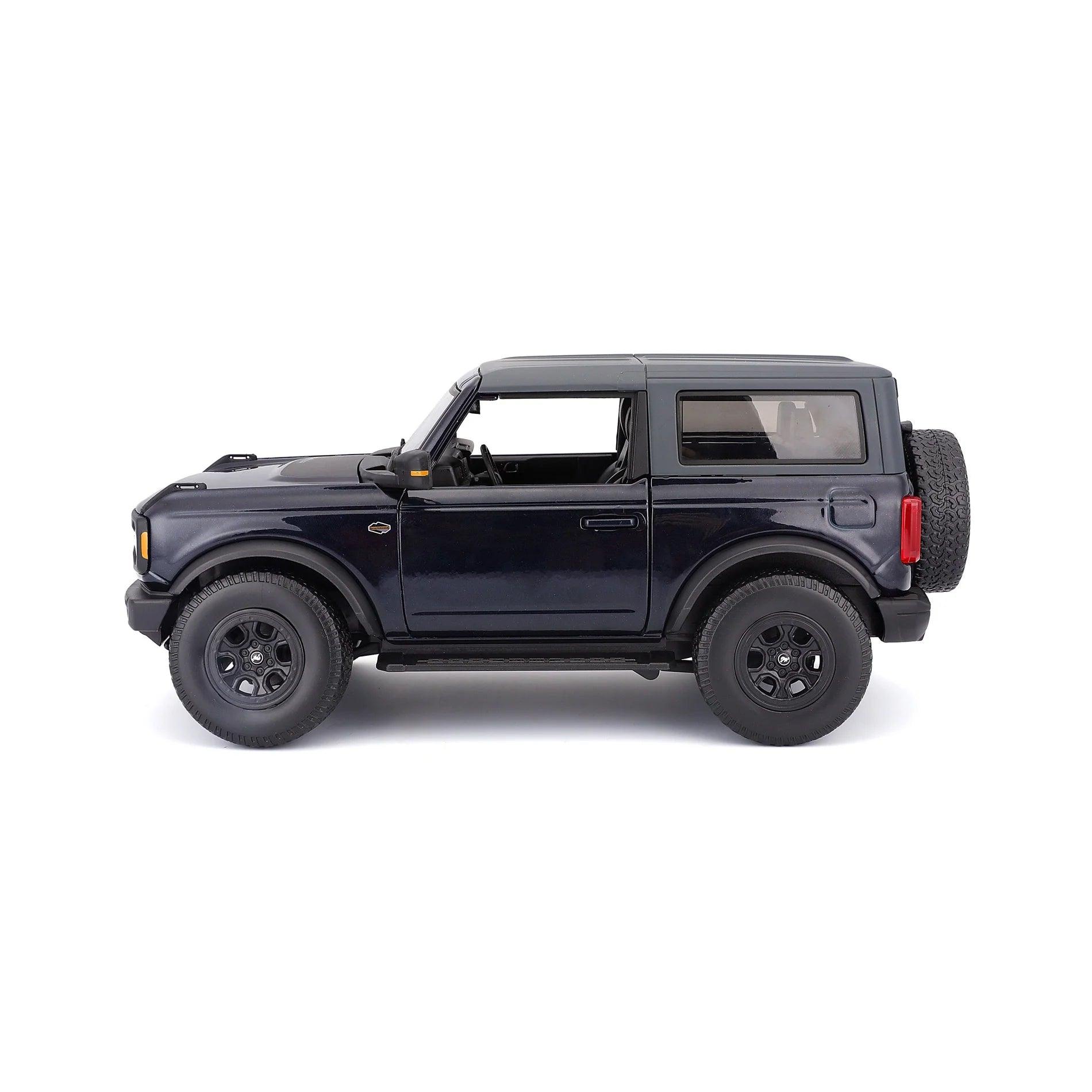 Maisto Ford Bronco Wildtrak 2021 - Blue 1:18 Modell - Artexio