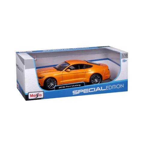 Maisto Ford Mustang GT 2015 - Orange 1:18 Modell - Artexio