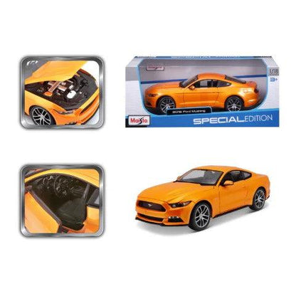 Maisto Ford Mustang GT 2015 - Orange 1:18 Modell - Artexio