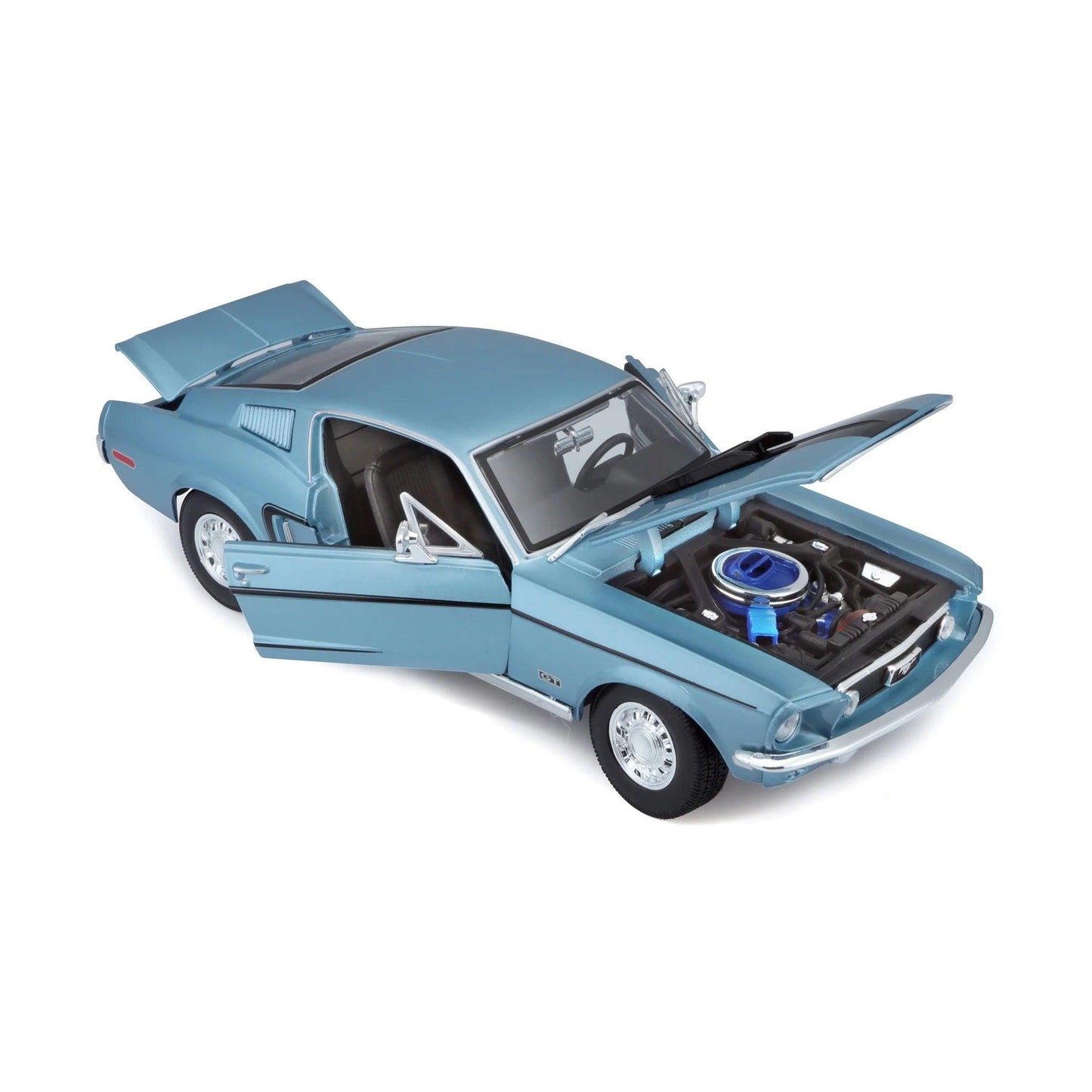 Maisto Ford Mustang GT Cobra 1968 - Blue 1:18 Modell - Artexio