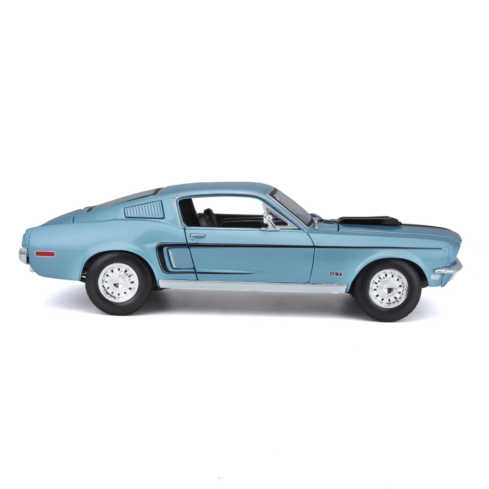 Maisto Ford Mustang GT Cobra 1968 - Blue 1:18 Modell - Artexio