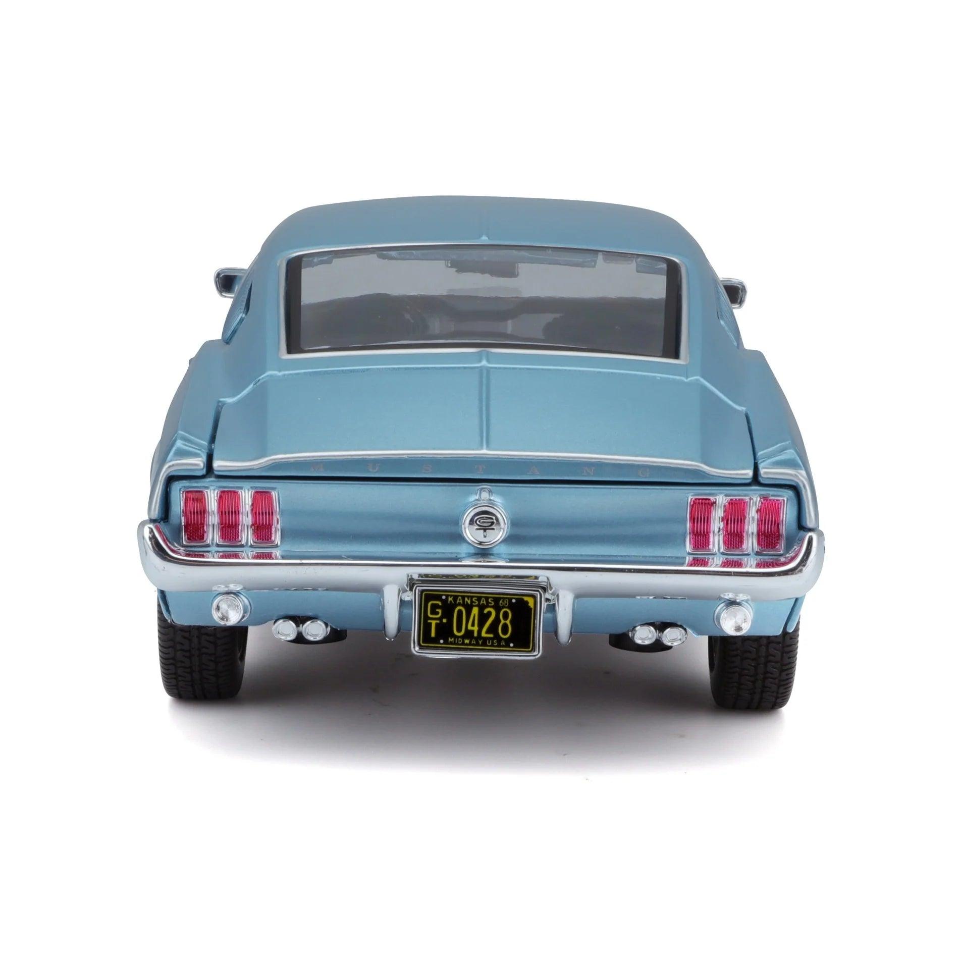 Maisto Ford Mustang GT Cobra 1968 - Blue 1:18 Modell