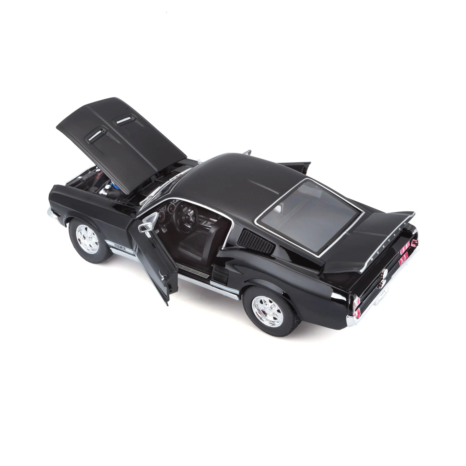 Maisto Ford Mustang GTA Fastback 1967 - Black 1:18 Modell - Artexio