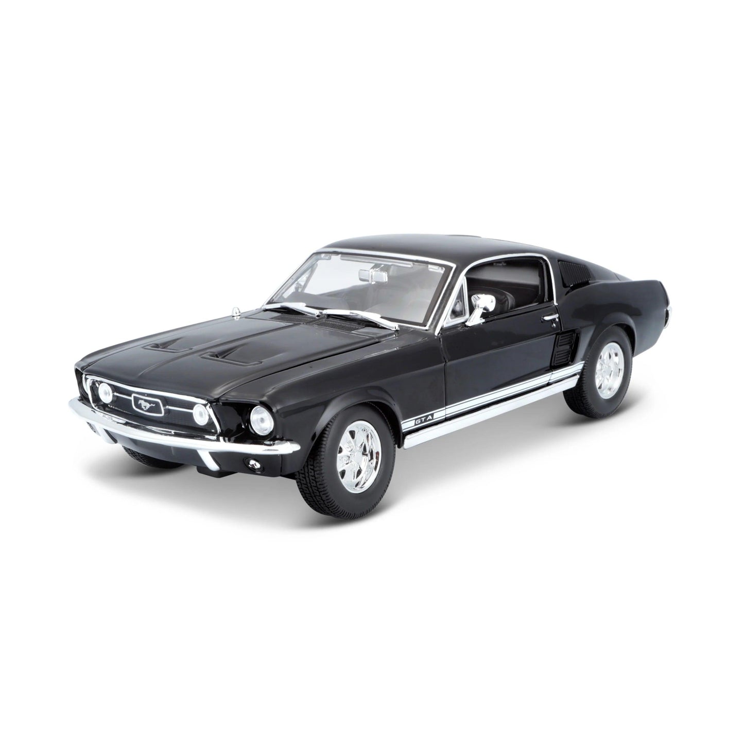 Maisto Ford Mustang GTA Fastback 1967 - Black 1:18 Modell - Artexio