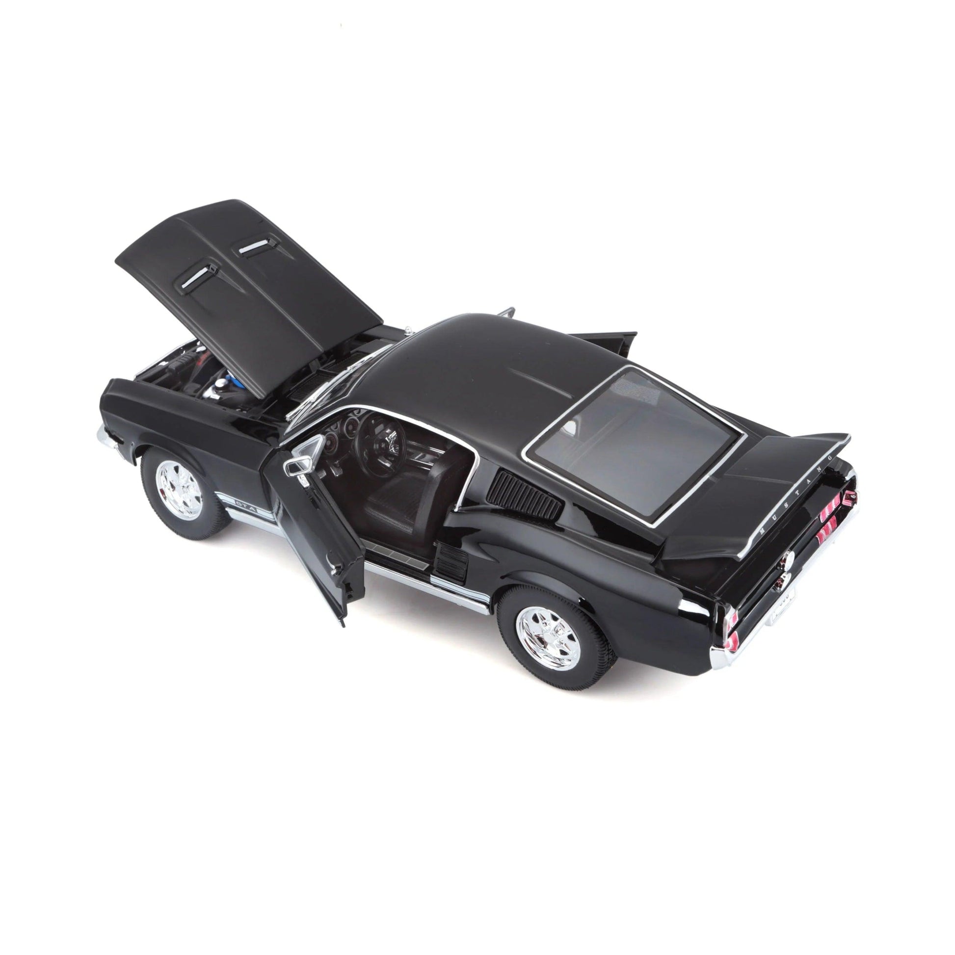 Maisto Ford Mustang GTA Fastback 1967 - Black 1:18 Modell