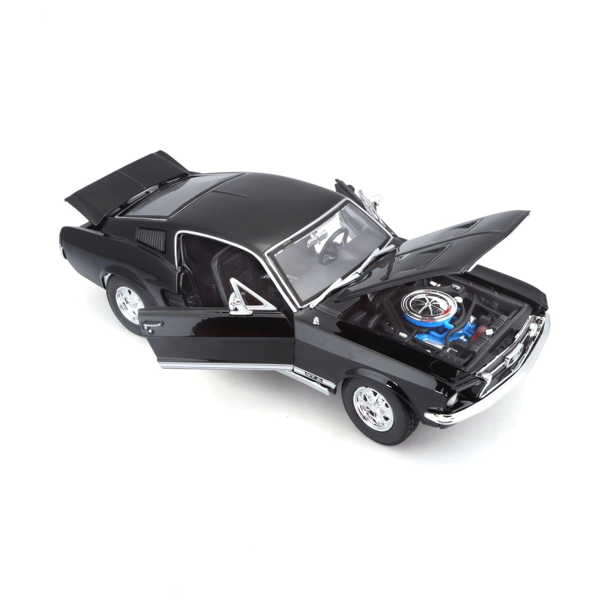 Maisto Ford Mustang GTA Fastback 1967 - Black 1:18 Modell