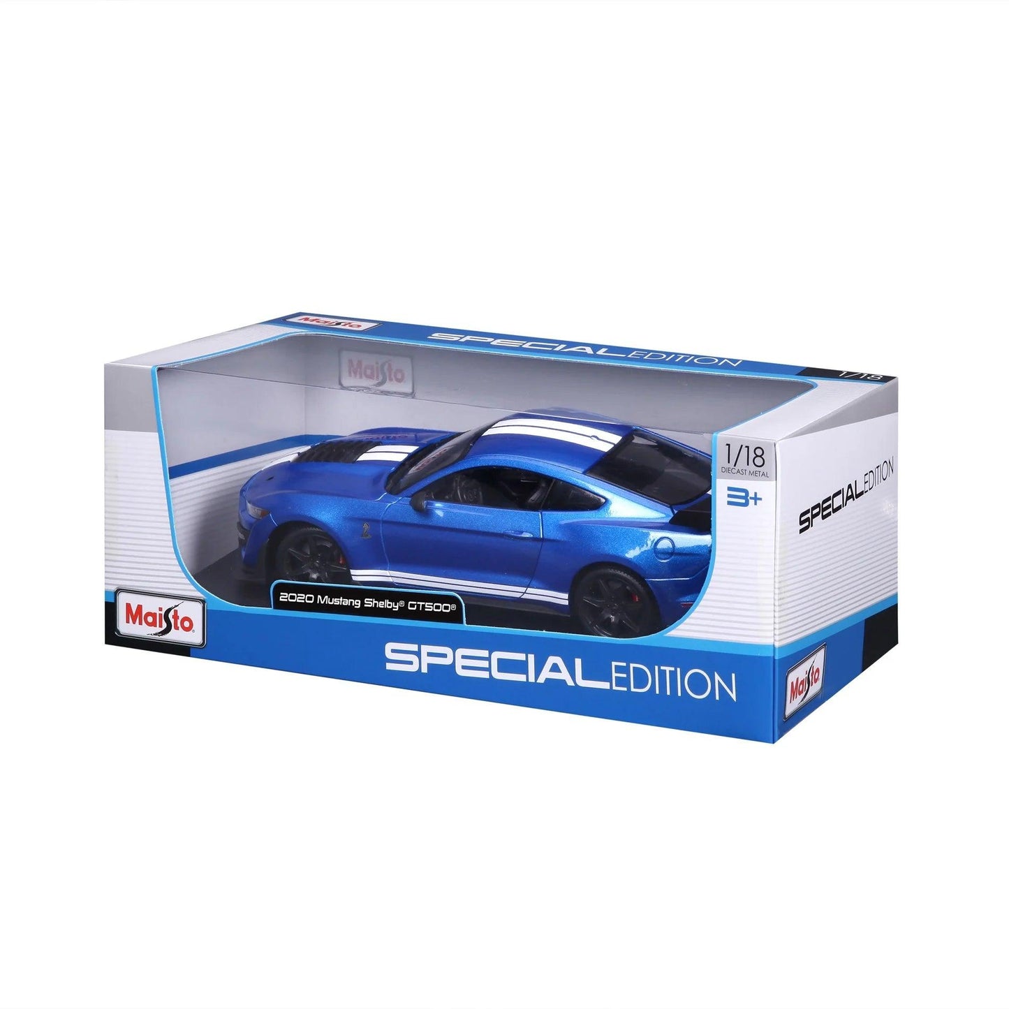 Maisto Ford Mustang Shelby 2020 - Blau 1:18 Modell - Artexio