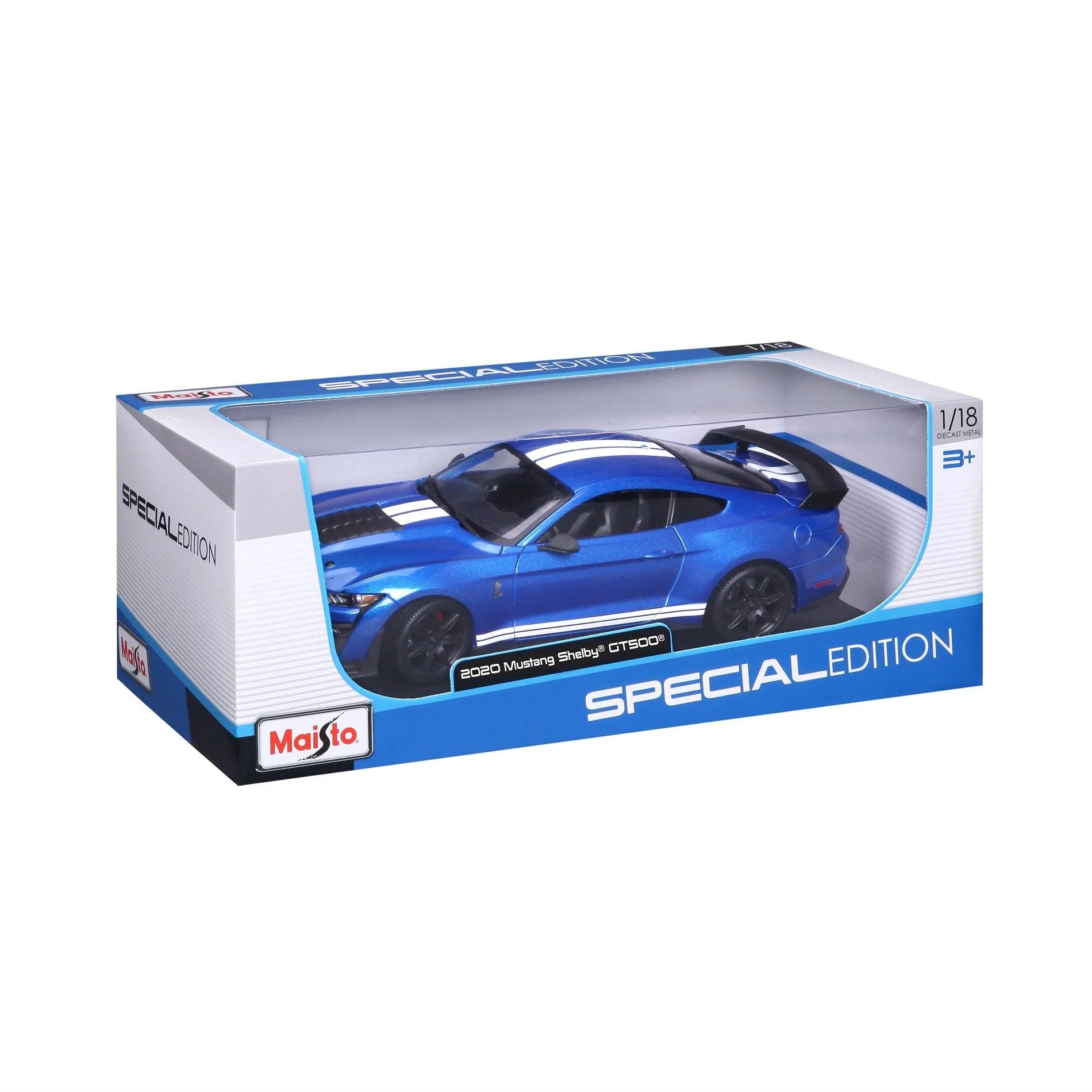 Maisto Ford Mustang Shelby 2020 - Blau 1:18 Modell