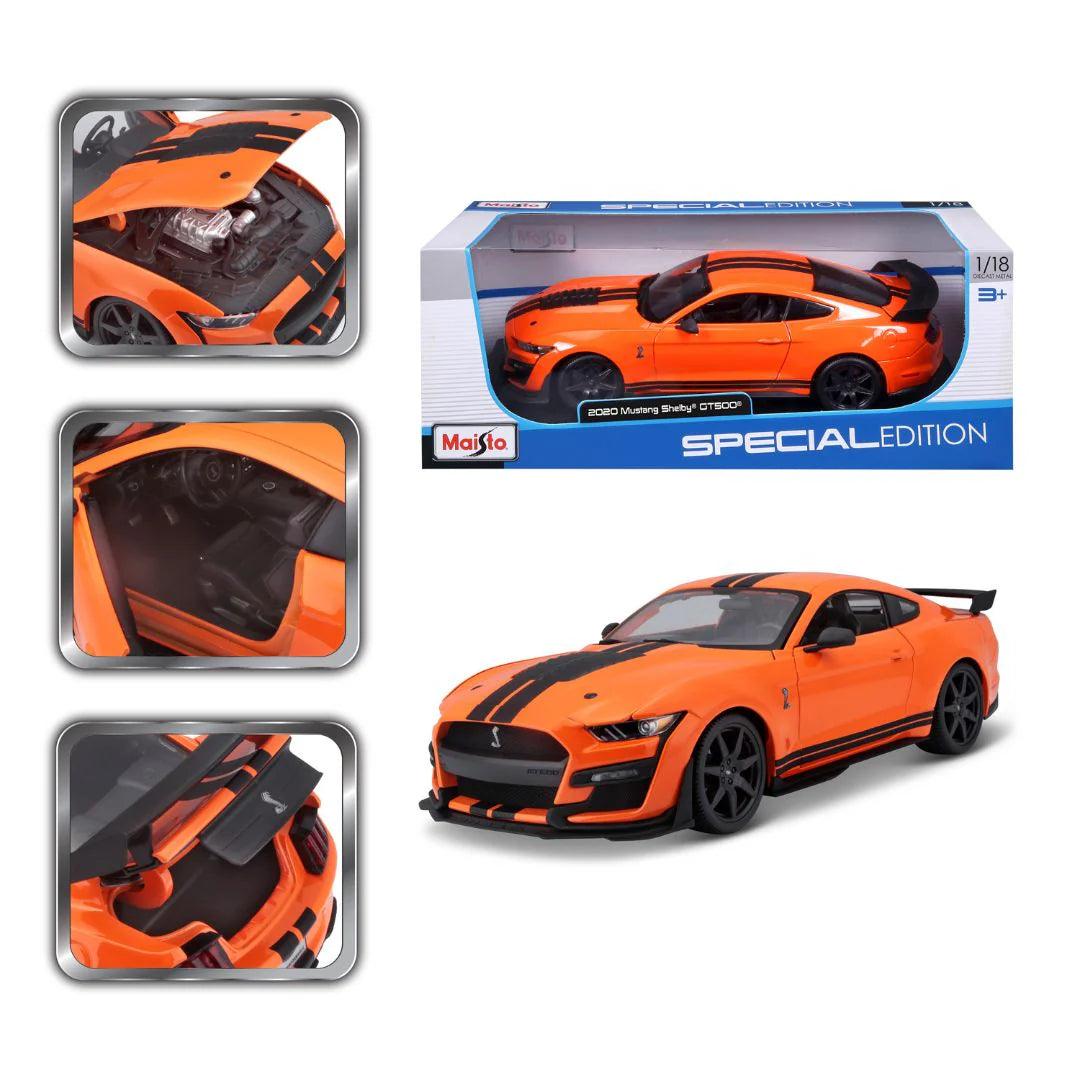 Maisto Ford Mustang Shelby 2020 - Orange 1:18 Modell - Artexio