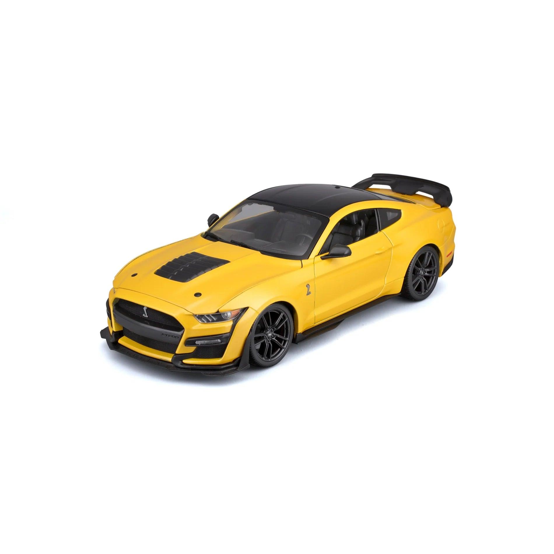 Maisto Ford Mustang Shelby GT500 2020 - Yellow 1:18 Modell - Artexio