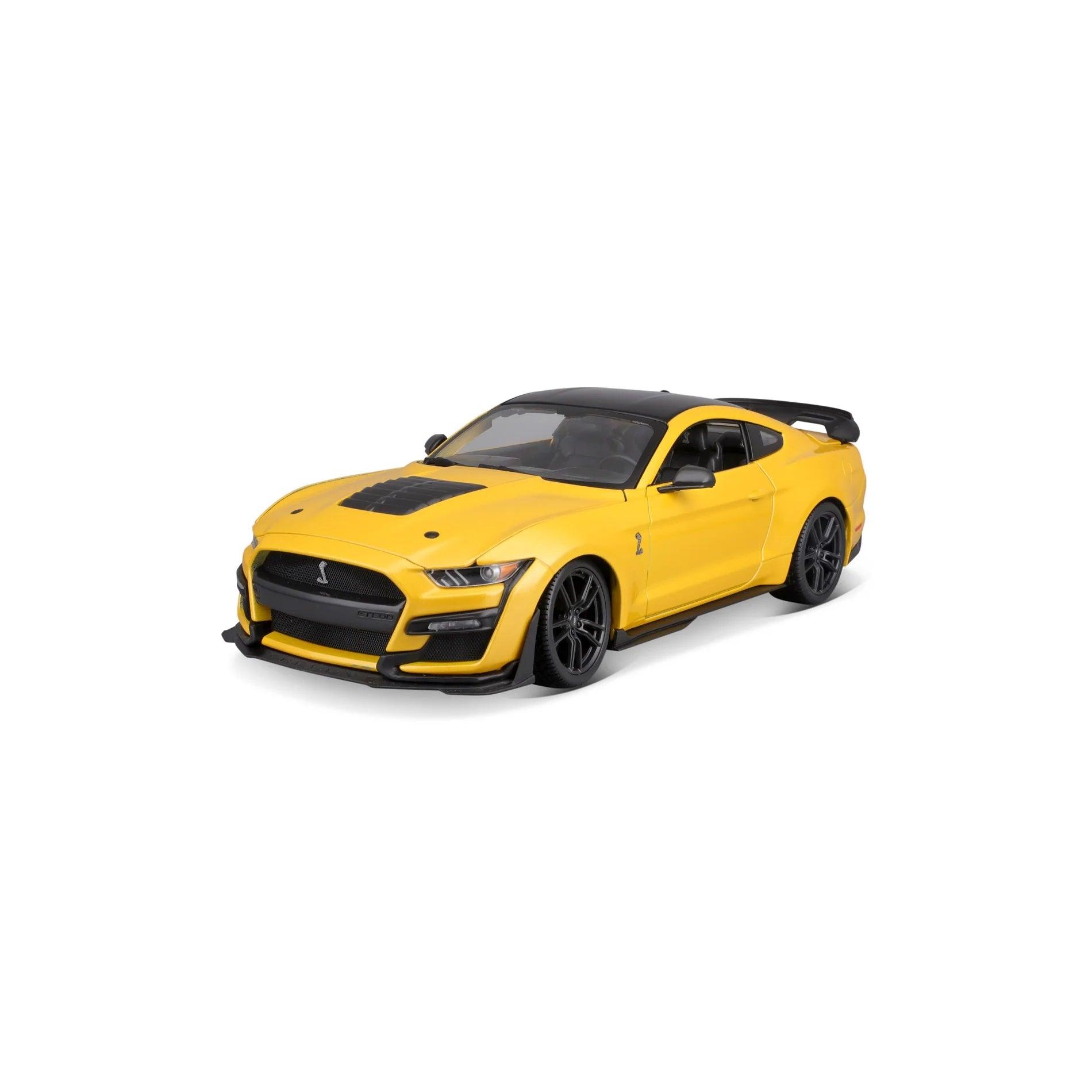 Maisto Ford Mustang Shelby GT500 2020 - Yellow 1:18 Modell - Artexio