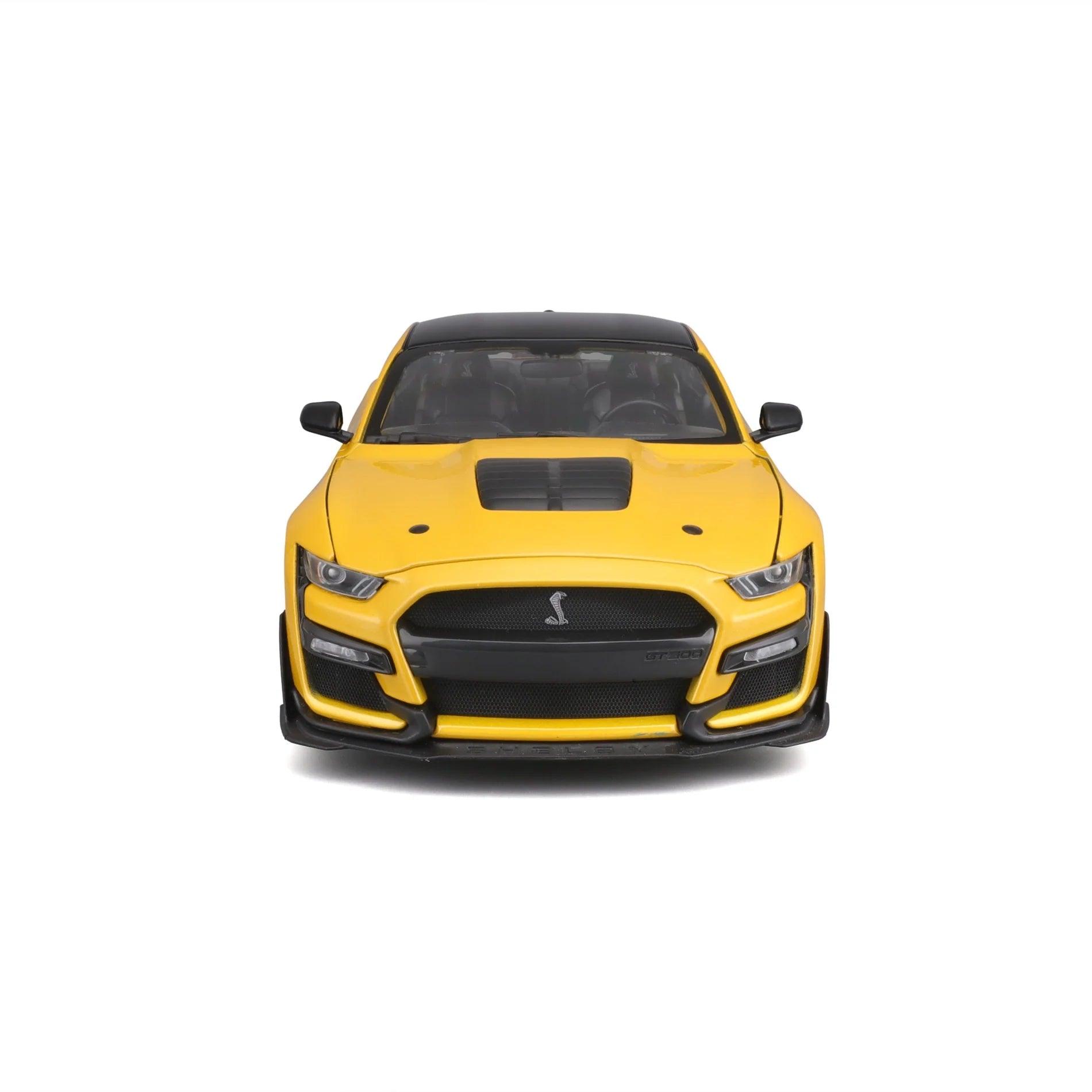 Maisto Ford Mustang Shelby GT500 2020 - Yellow 1:18 Modell - Artexio