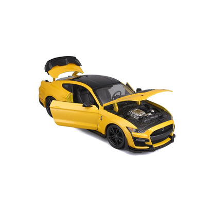 Maisto Ford Mustang Shelby GT500 2020 - Yellow 1:18 Modell - Artexio