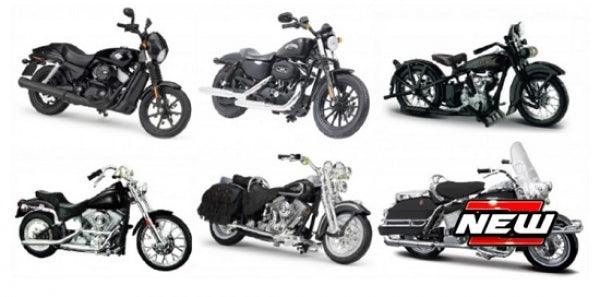 Maisto Harley Assortment Serie 41 (Set von 12 Modellen) 1:18 Modelle