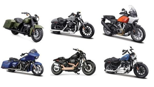 Maisto Harley Assortment Serie 43 (Set von 12 Modellen) 1:18 Modelle