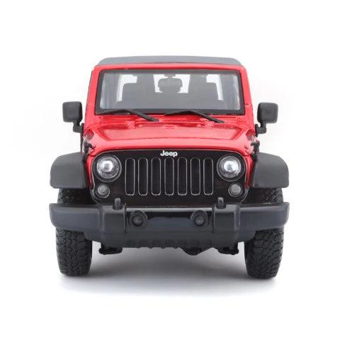 Maisto Jeep Wrangler 2014 - Red 1:18 Modell - Artexio