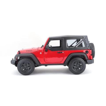 Maisto Jeep Wrangler 2014 - Red 1:18 Modell - Artexio