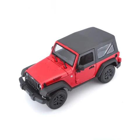 Maisto Jeep Wrangler 2014 - Red 1:18 Modell - Artexio