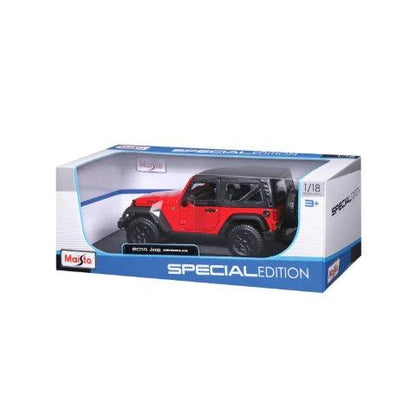 Maisto Jeep Wrangler 2014 - Red 1:18 Modell