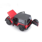 Maisto Jeep Wrangler 2014 - Red 1:18 model