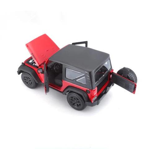 Maisto Jeep Wrangler 2014 - Red 1:18 Modell