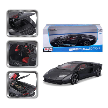 Maisto Lamborghini Countach LP800 - 4 2021 Black 1:18 Modell