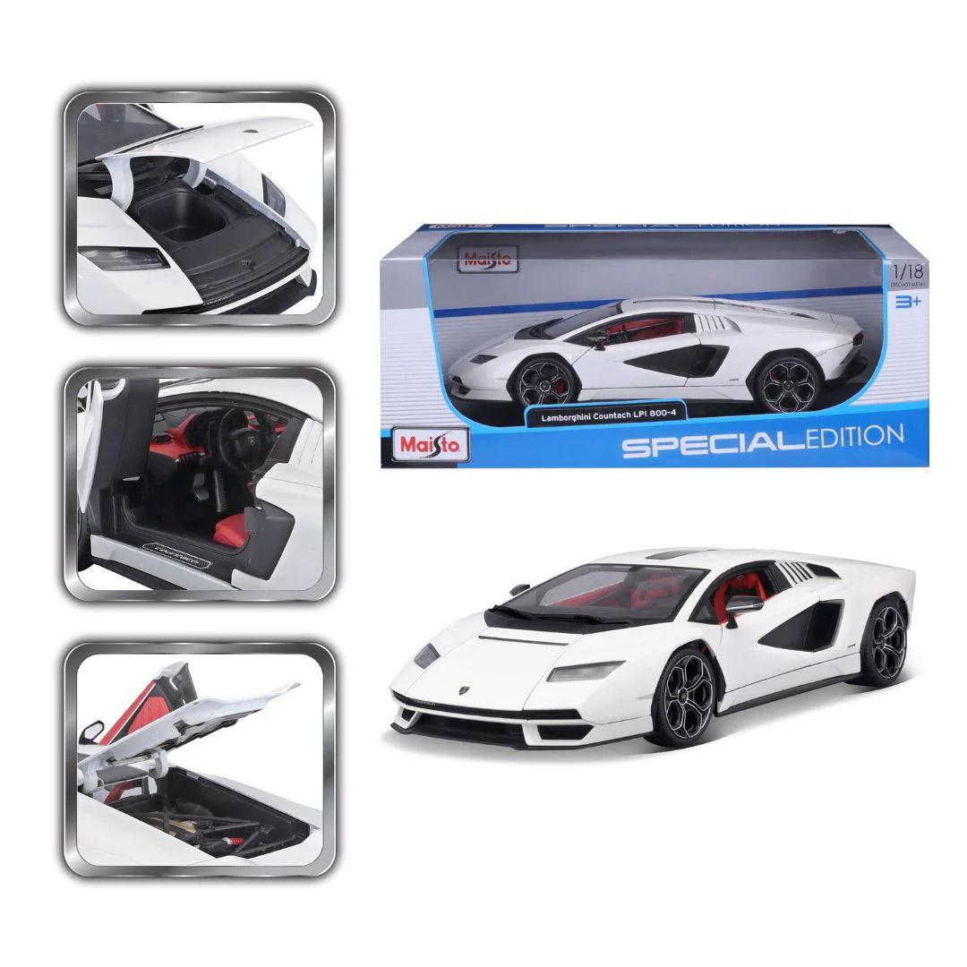 Maisto Lamborghini Countach LP800 - 4 2021 - White 1:18 Modell
