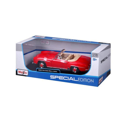 Maisto Mercedes - Benz 190 SL Cabriolet 1955 - Red 1:18 Modell - Artexio