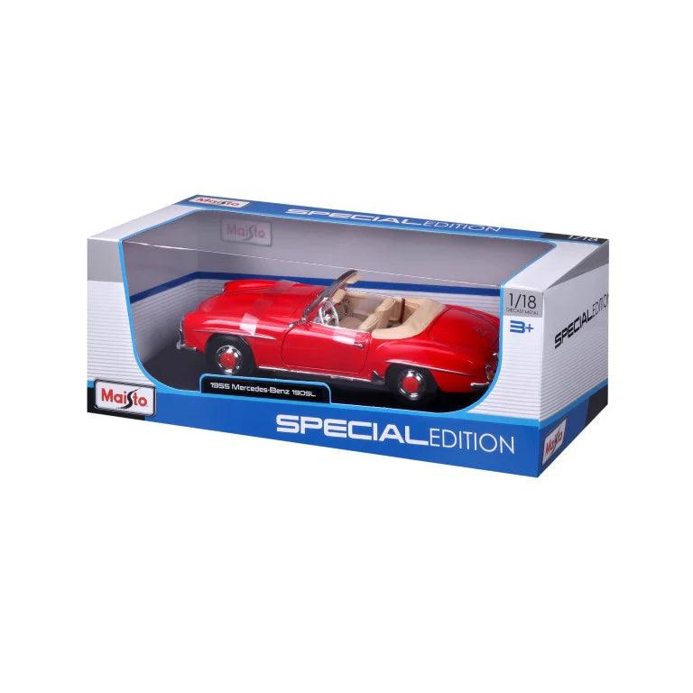 Maisto Mercedes - Benz 190 SL Cabriolet 1955 - Red 1:18 Modell