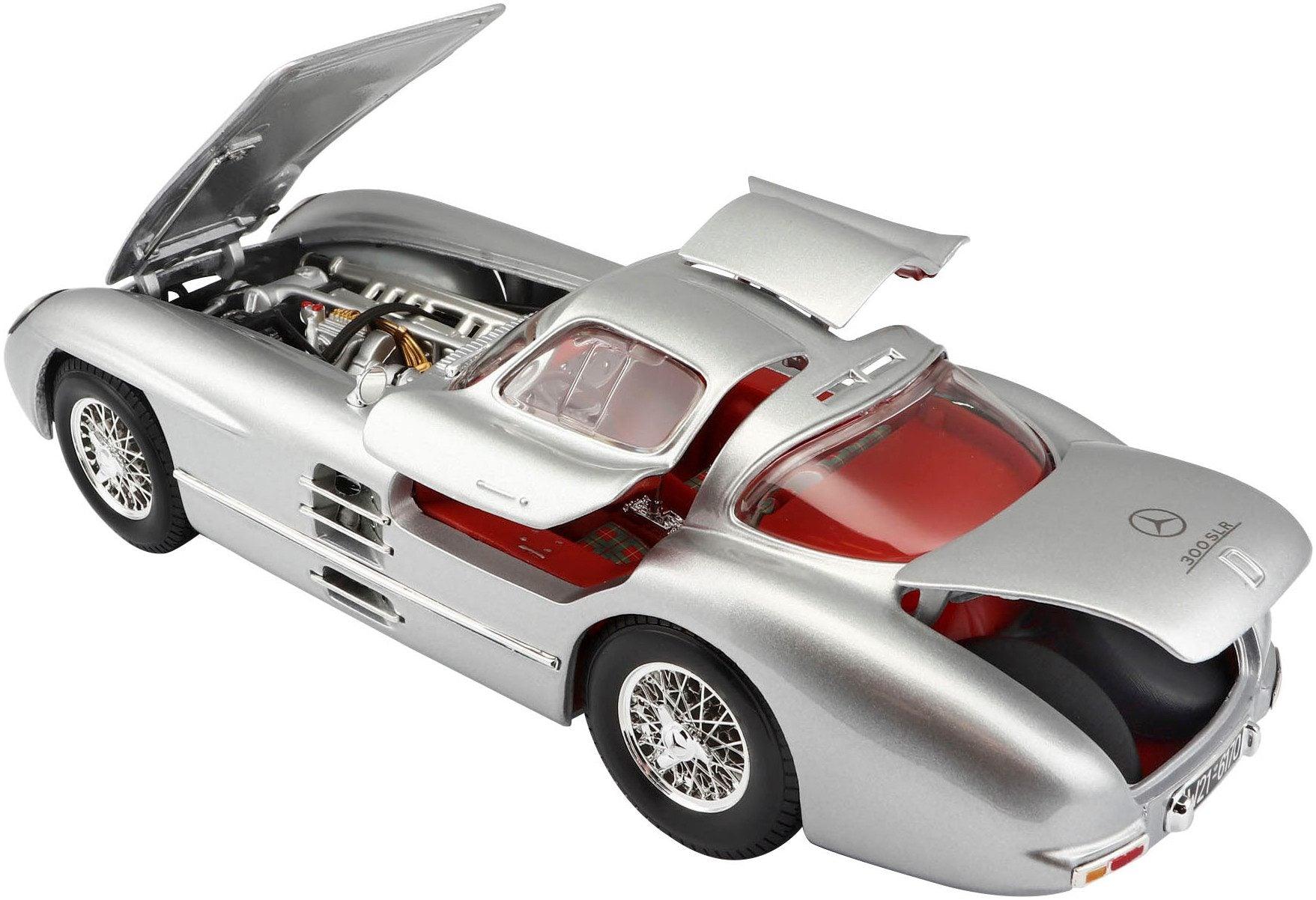 Maisto Mercedes-Benz 300 SLR Uhlenhaut Coupe 1955 - Silver 1:18 Modell_Artexio