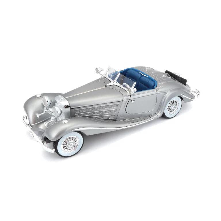 Maisto Mercedes - Benz 500K 1936 - Grey 1:18 Modell - Artexio