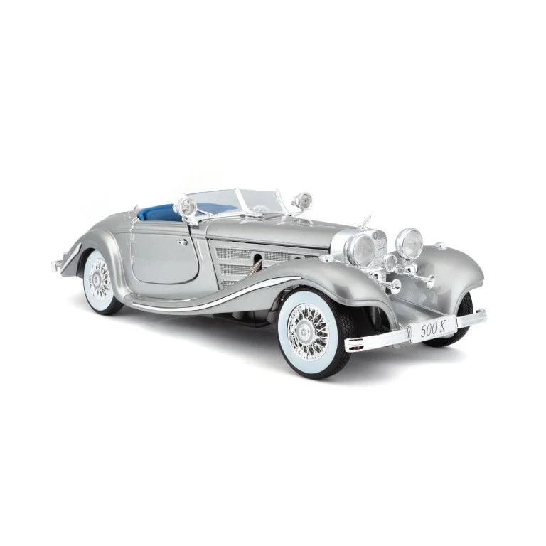 Maisto Mercedes - Benz 500K 1936 - Grey 1:18 Modell - Artexio