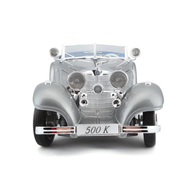 Maisto Mercedes - Benz 500K 1936 - Grey 1:18 Modell - Artexio