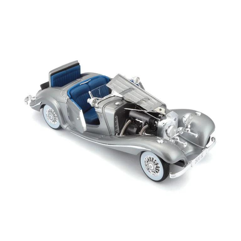 Maisto Mercedes - Benz 500K 1936 - Grey 1:18 Modell