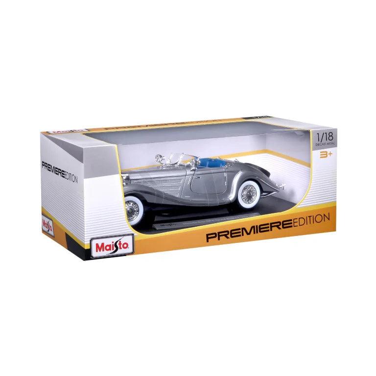 Maisto Mercedes - Benz 500K 1936 - Grey 1:18 Modell