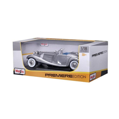 Maisto Mercedes - Benz 500K 1936 - Grey 1:18 Modell
