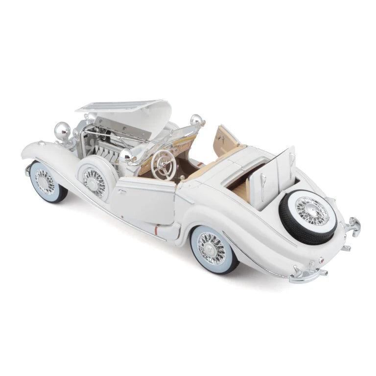 Maisto Mercedes Benz 500K 1936 - White 1:18 Modell - Artexio