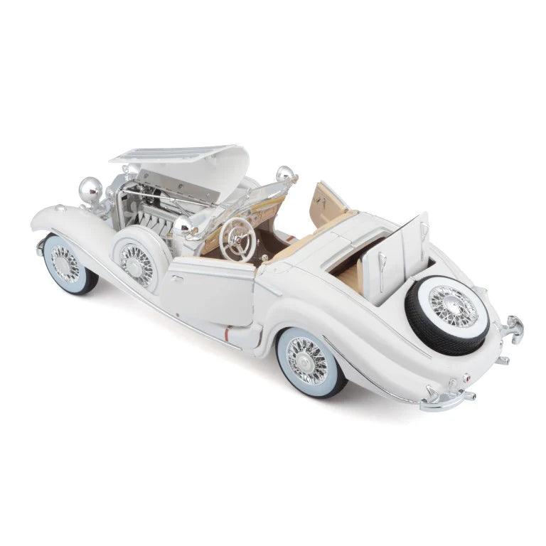 Maisto Mercedes Benz 500K 1936 - White 1:18 Modell