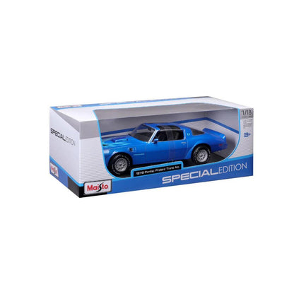 Maisto Pontiac Firebird Trans Am 1978 - Blue 1:18 Modell - Artexio