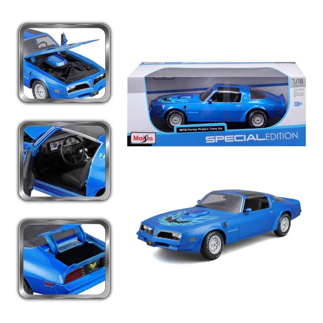 Maisto Pontiac Firebird Trans Am 1978 - Blue 1:18 Modell