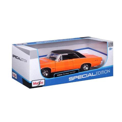 Maisto Pontiac GTO Hurst 1965 - Orange 1:18 Modell