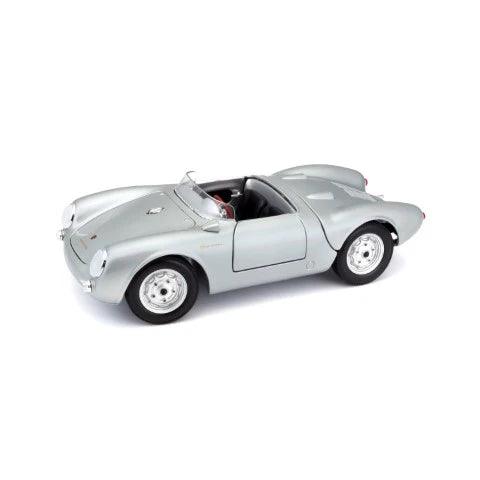 Maisto Porsche 550 A Spyder 1950 - Silver 1:18 Modell - Artexio