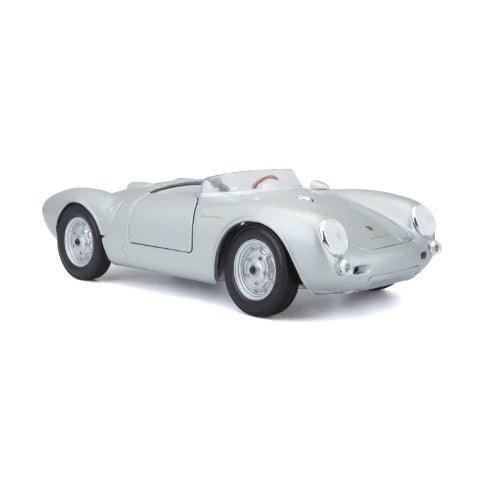 Maisto Porsche 550 A Spyder 1950 - Silver 1:18 Modell - Artexio