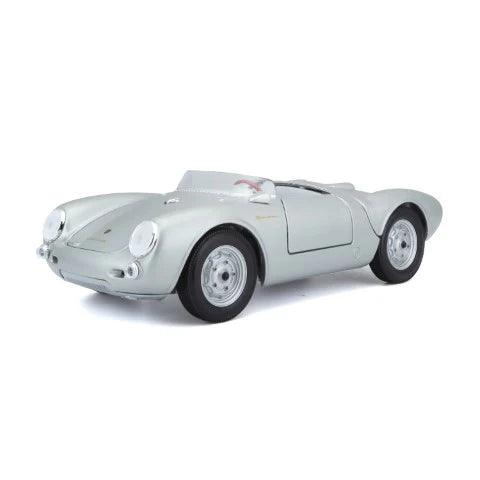 Maisto Porsche 550 A Spyder 1950 - Silver 1:18 Modell - Artexio