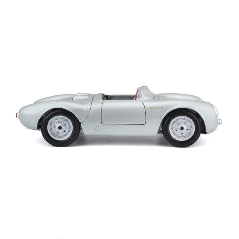 Maisto Porsche 550 A Spyder 1950 - Silver 1:18 Modell